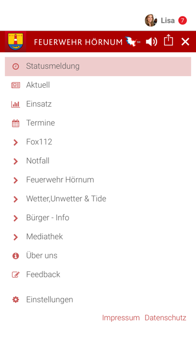 Freiwillige Feuerwehr Hörnum screenshot 2