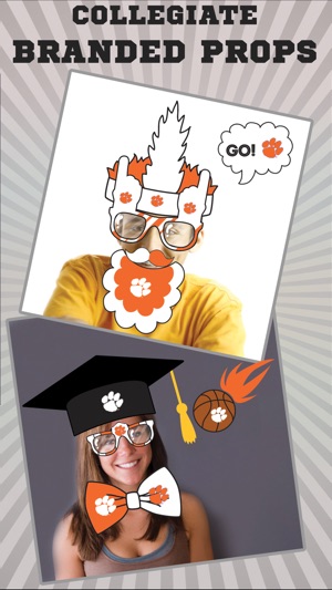 Clemson Tigers PLUS Selfie Stickers(圖2)-速報App