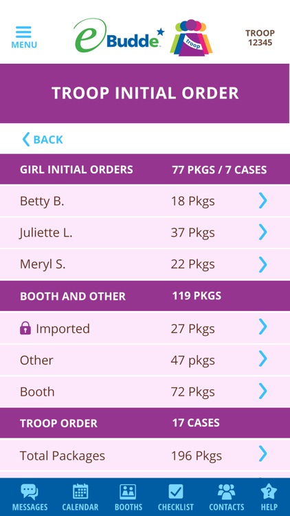 eBudde™ Troop App