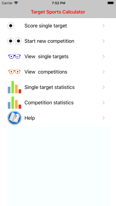 Target Sports Calculator screenshot 2