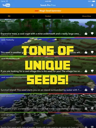 Captura 1 Seeds Pro for Minecraft iphone