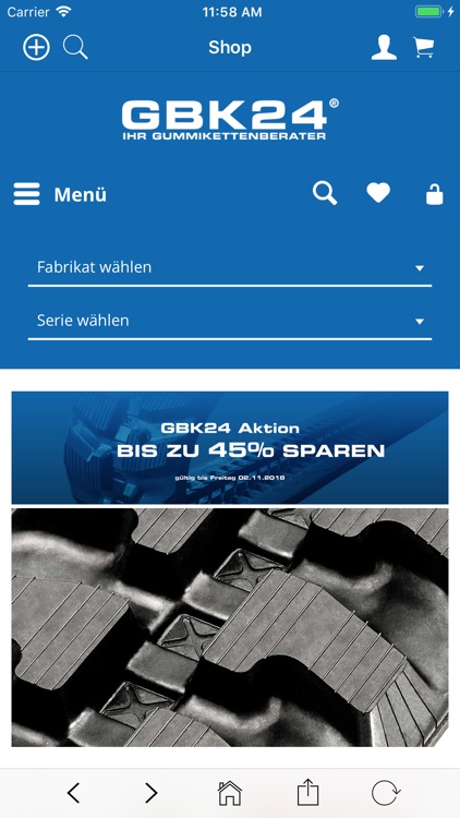 GBK24® Gummikettenberater