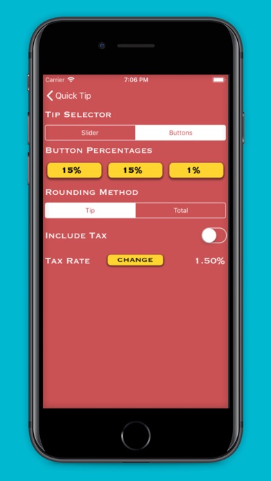 Bill & Tip Calculator screenshot 2