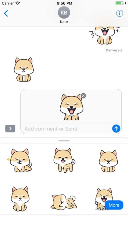 Puppy Love Animated Stickers