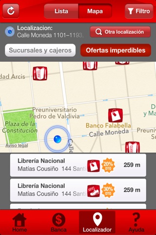 Santander Chile screenshot 2