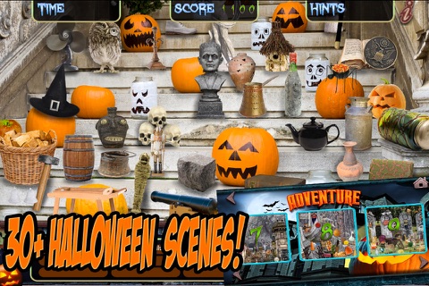 Hidden Objects Ghostly Halloween Haunted Mystery - náhled