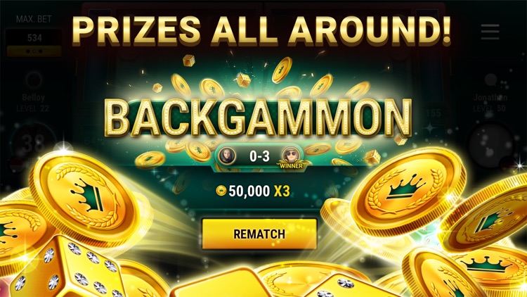 Backgammon Live #1 Board Game