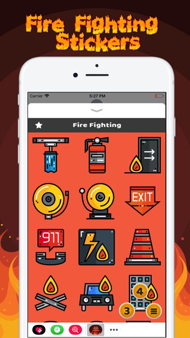 Fire Fighting Stickers screenshot 2