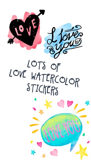 Love Watercolor stickers(圖2)-速報App