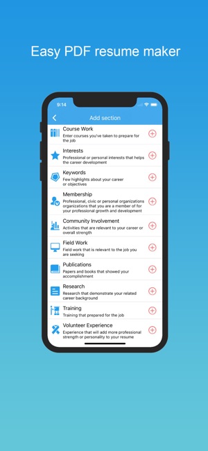 Resume Builder with PDF maker(圖4)-速報App