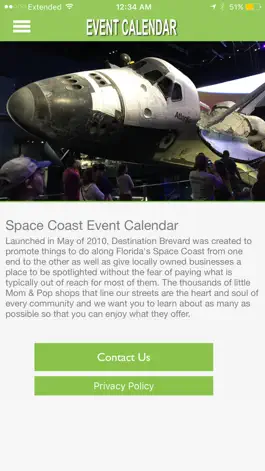 Game screenshot Space Coast Event Calendar apk