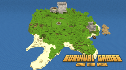 Survival Games - Mine Mini Game With Minecraft Skin Exporter (PC Edition) & Multiplayer Screenshot 1