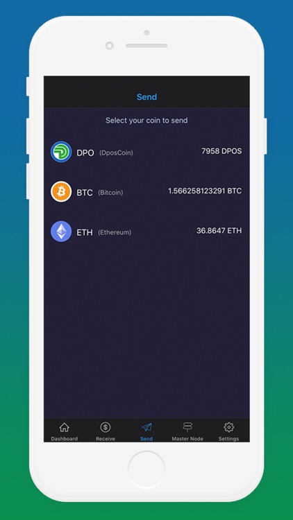 DPOS's official wallet screenshot-7