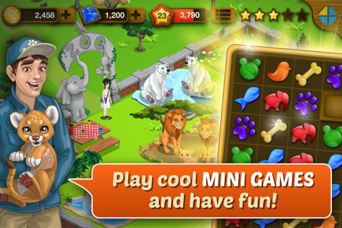 Happy Zoo - Wild Animals screenshot 4