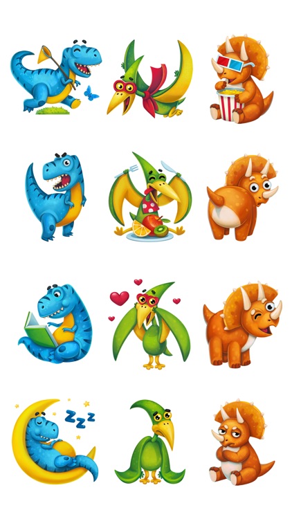 Dino Trio. Your Dinosaurs Pets
