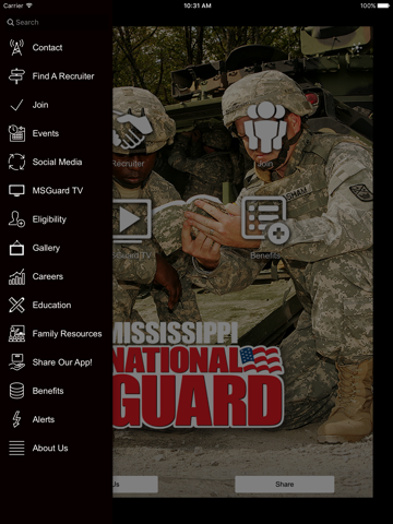 Mississippi National Guard screenshot 2