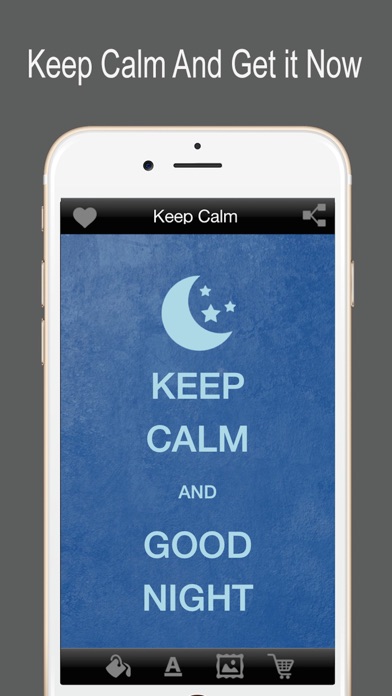 How to cancel & delete Keep Calm and Make Poster from iphone & ipad 1