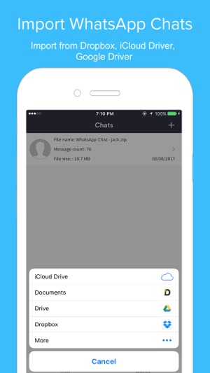 Chat Vault - Import Chat Messages & Secure Backup(圖3)-速報App