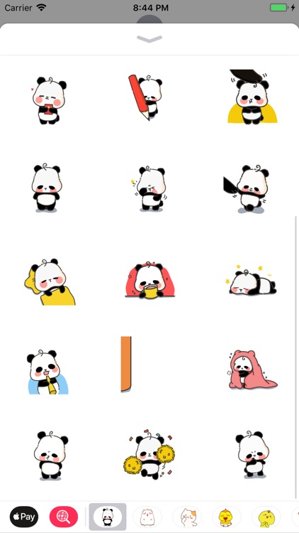 Panda Cute Stickers Pack