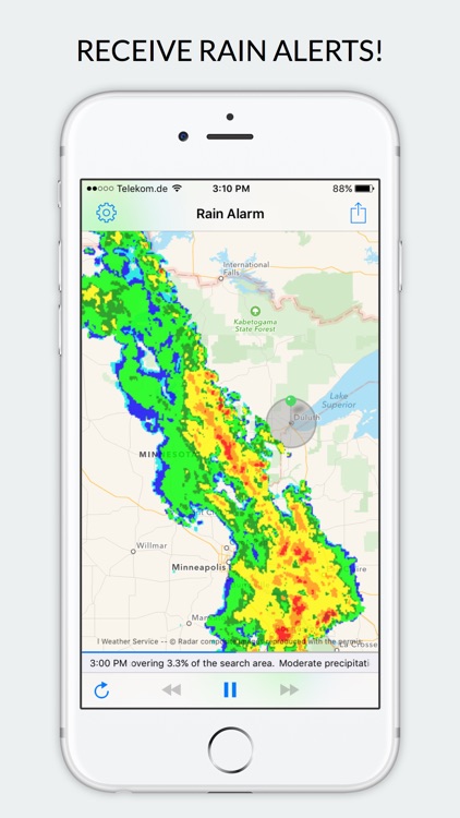 Rain Alarm - Weather Radar screenshot-0