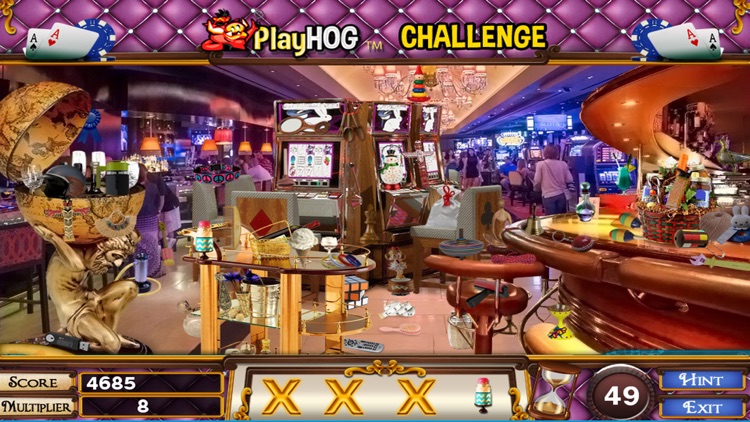 Royal Casino Hidden Objects