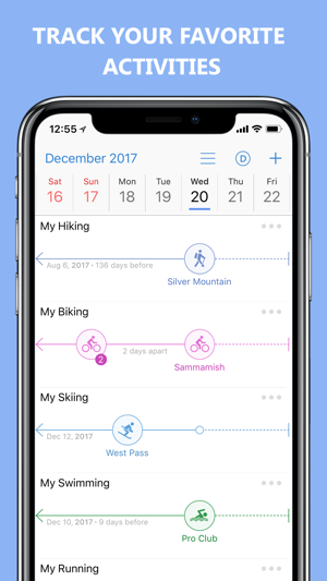 Timespan - Activity Tracking