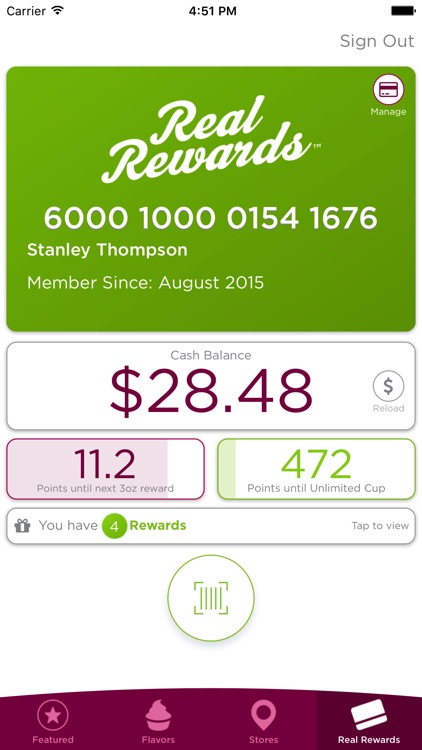 Yogurtland screenshot-3