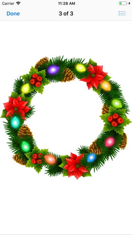 My Christmas Wreath Stickers screenshot-3