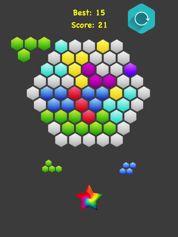 Hexagonal Merge screenshot 8