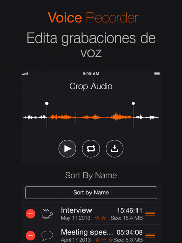 Voice Recorder: Audio record screenshot 3