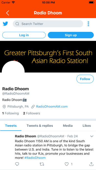 Radio Dhoom USA screenshot 4