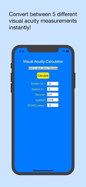 Calculate VA