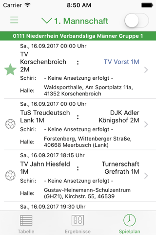 TV Vorst Handball screenshot 2