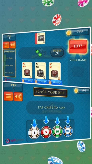Blackjack-PokerMaster screenshot 2