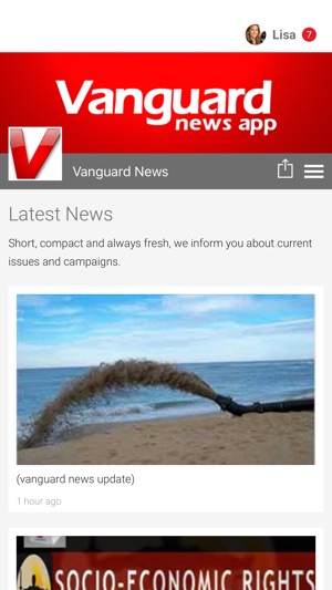 Vanguard News App