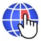 A web browser app that can be used to navigate the world wide web with one hand using a series of kinetic hand movements