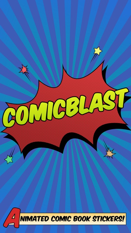 Comic Blast Animated Stickers by Ryan Klimoski