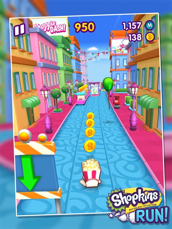 shopkins run free game