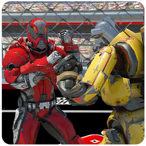 Futuristic Robot Cage Fighting iOS App