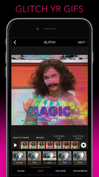 How to cancel & delete Glitch Wizard - Distort Photos to Trippy GIFs from iphone & ipad 1