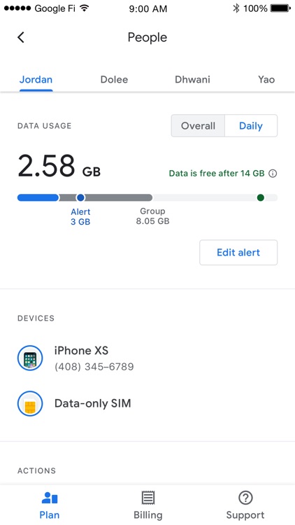 Google Fi screenshot-5