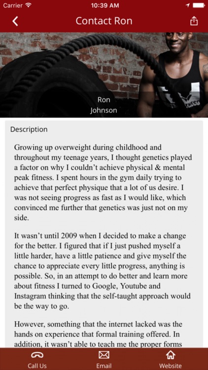 RJ Health and Fitness screenshot-4