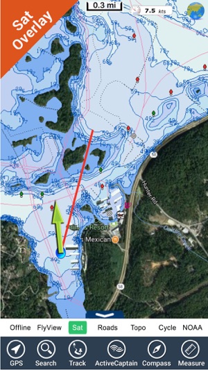 Chickamauga Lake Tennessee HD GPS fishing charts(圖1)-速報App