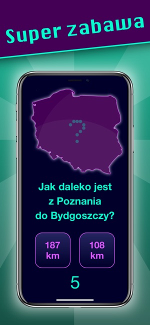 Jak daleko? | polski quiz(圖2)-速報App