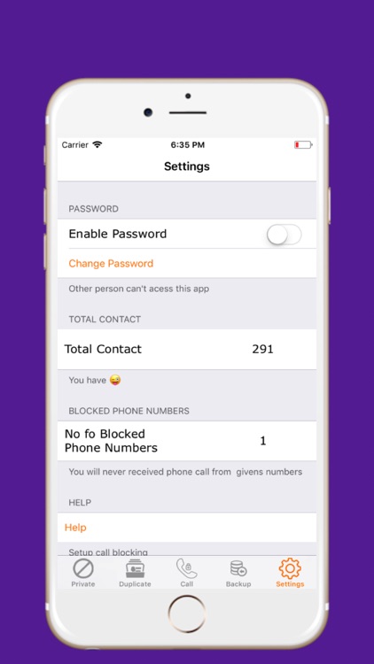 Hide Me & Contact Manager