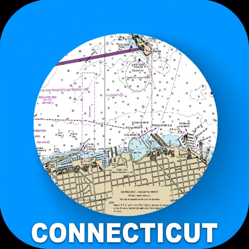Connecticut USA Nautical Chart icon