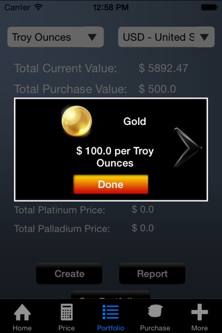 Gold Price Calculator Free screenshot 3