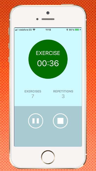 Chronometer - interval workout screenshot 2