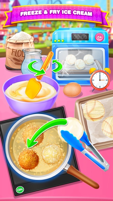 How to cancel & delete Deep Fried Ice Cream - Summer Desserts Food Maker from iphone & ipad 2