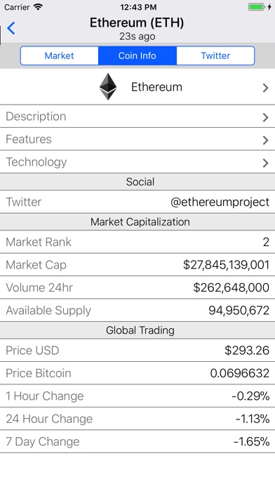 Crypto Markets Pro screenshot 3